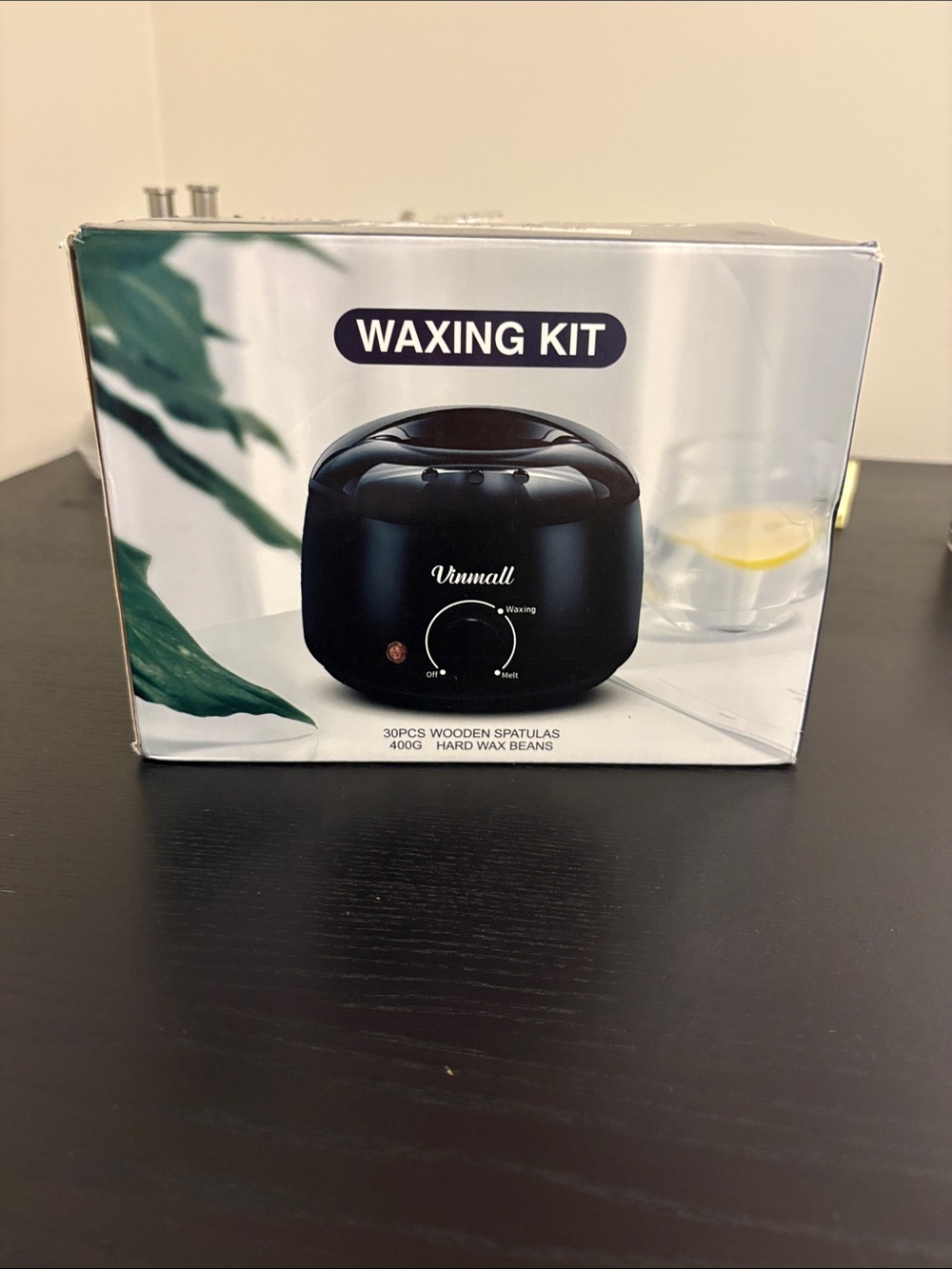 Vinmall Black Waxing Kit. NWOT.